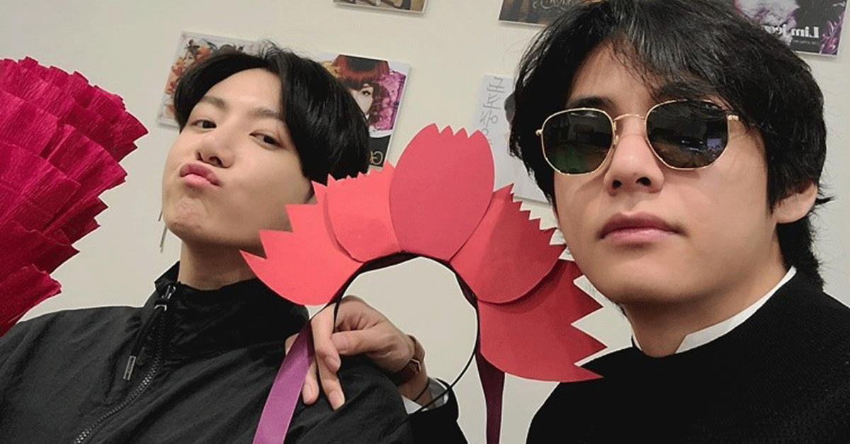 방탄소년단 뷔X정국, 유쾌한 일상 
