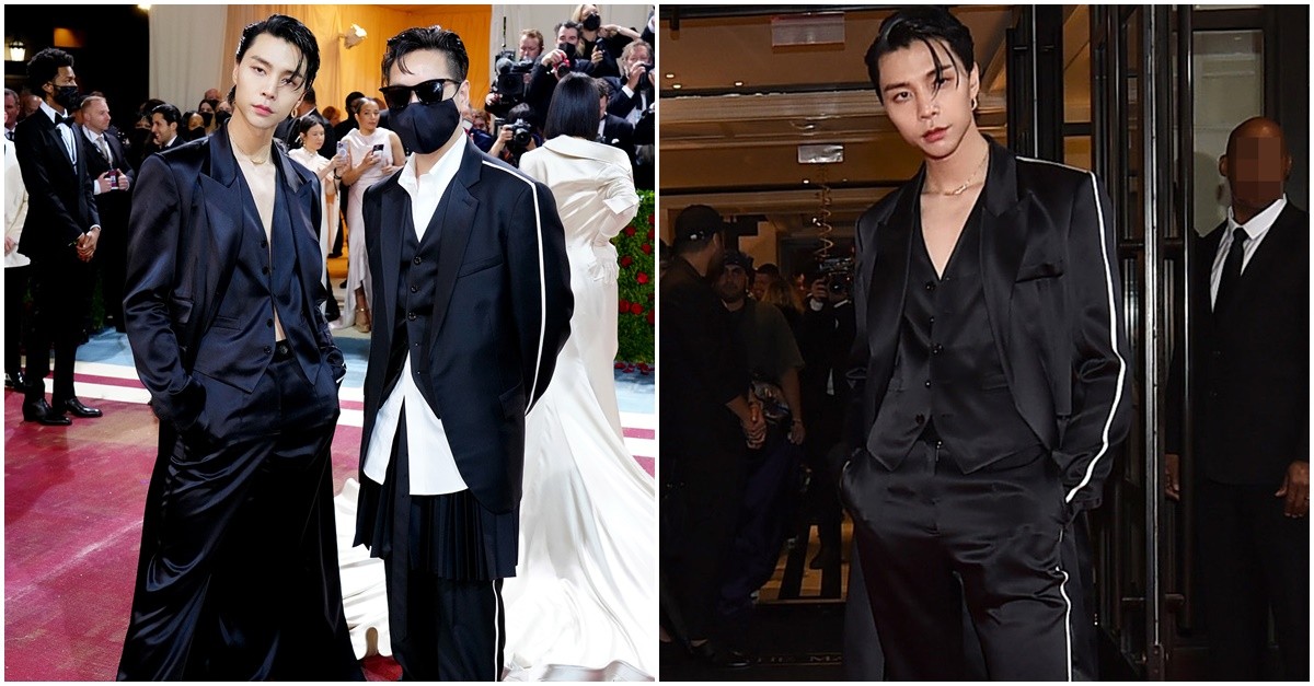 NCT's Johnny shines at the Met Gala 2022 with Peter Do design