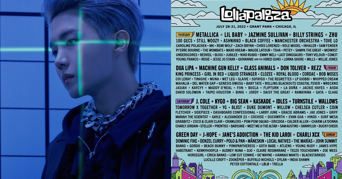 BTS' j-hope heads to Chicago for 'Lollapalooza