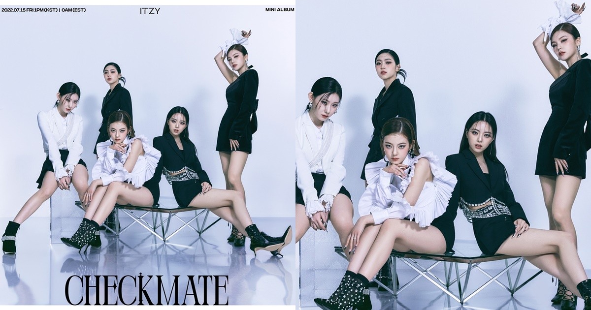 ITZY reveal stunning concept photos for 'Checkmate