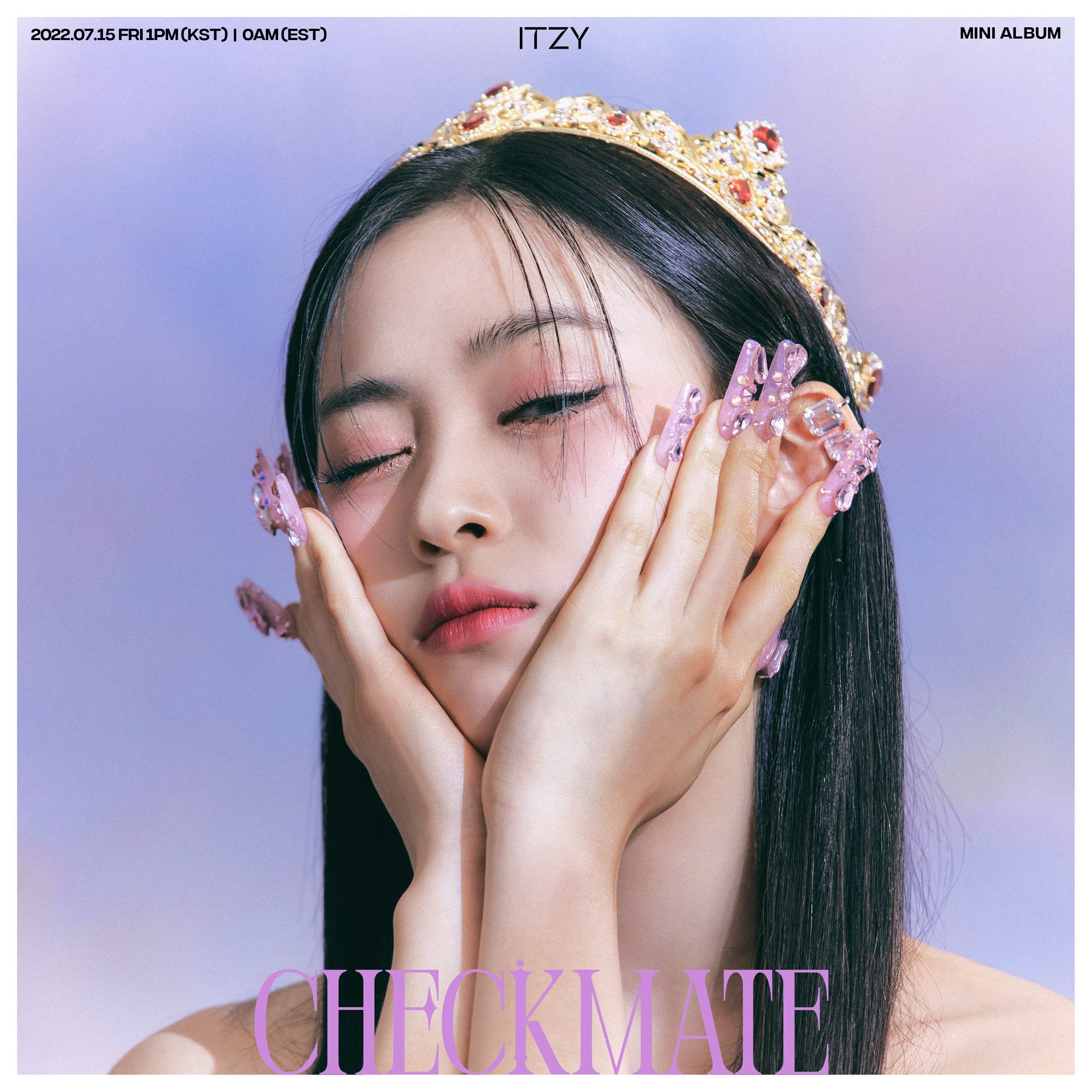 ITZY has released a new album cover for 'CHECKMATE,' after fans