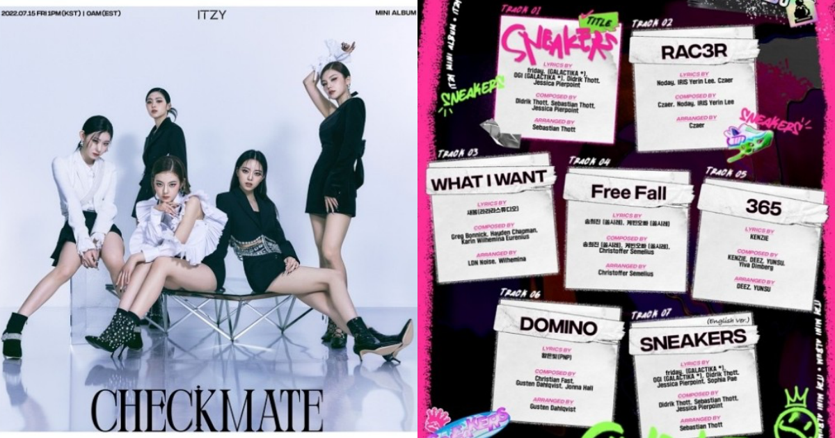 Itzy releases track list for new album ‘Checkmate’… “Title track is