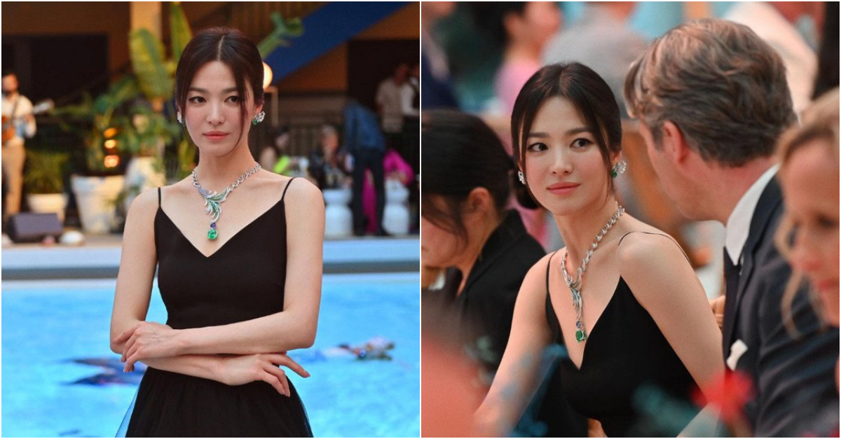 Greenville music festival 2022 Song hye kyo fashion show.