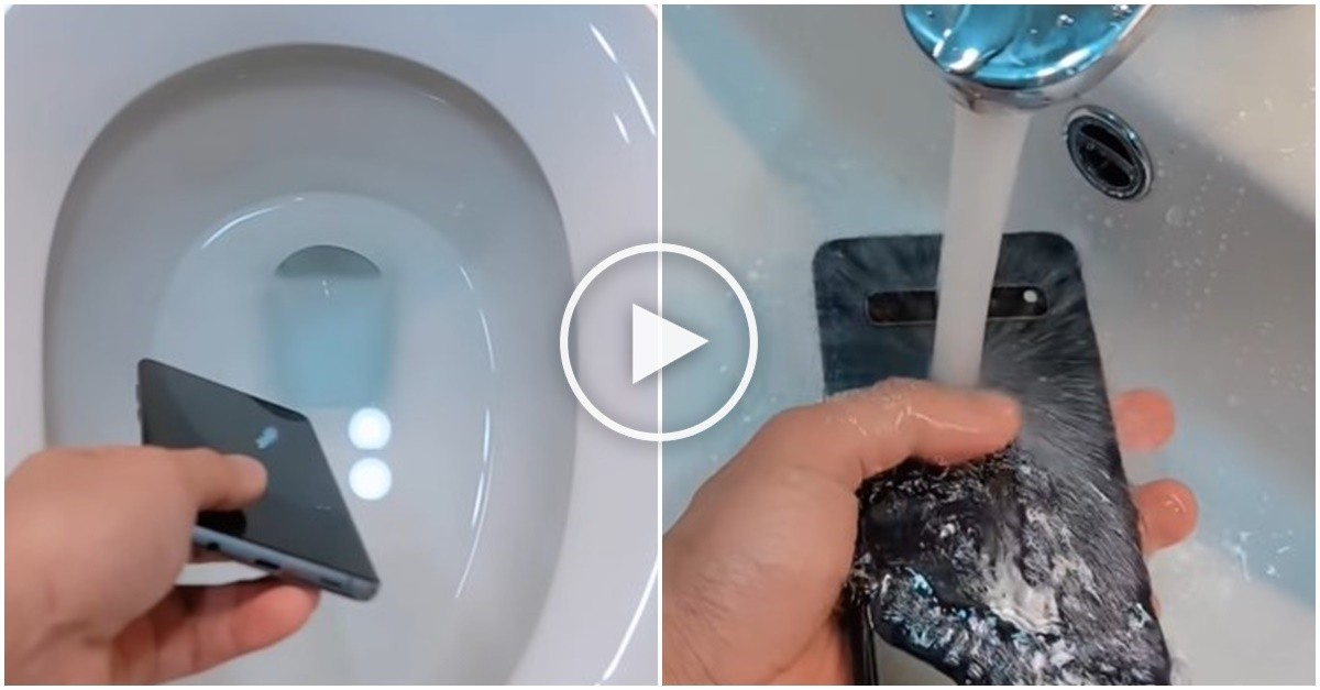 스마트폰 물에 빠졌다면 '유튜브' 접속해라?