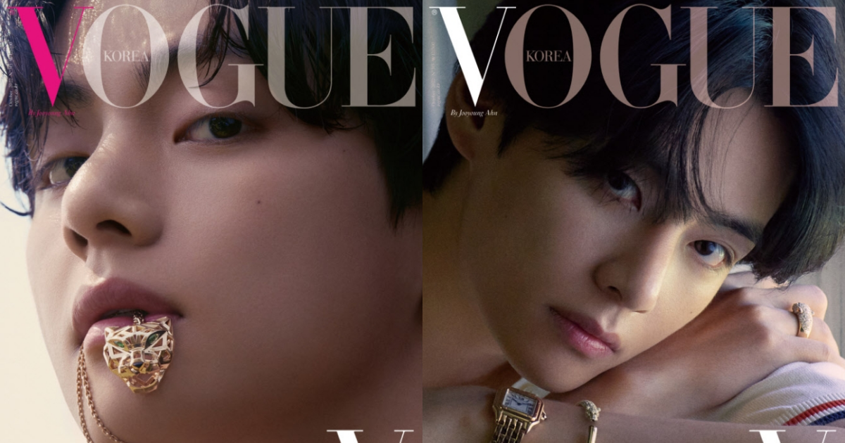 BTS' V x Cartier For VOGUE Korea