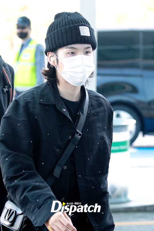 BTS' Suga spotted at Incheon International Airport