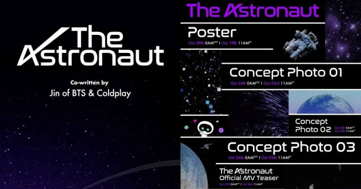 BTS’ Jin partners with Coldplay again to release ‘The Astronaut’ DIPE(02)