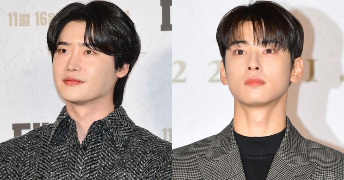 Lee Jong Suk and Cha Eun Woo promote new upcoming movie Decibel