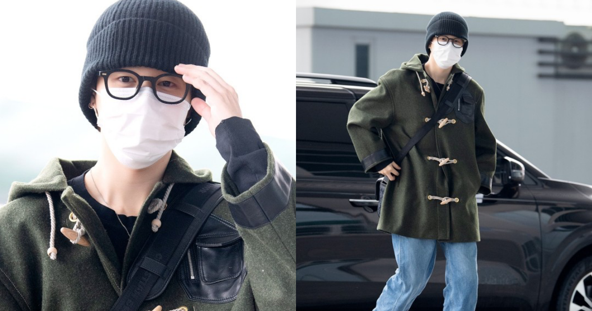 BTS' Jimin approved airport fashion