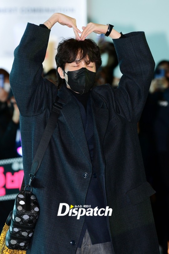 BTS' J-Hope departs for Dick Clark's New Year's Rockin' Eve show