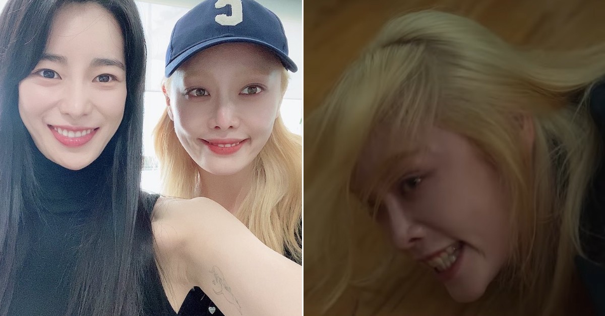 The reason why Lee Sa-ra changed to blonde in 