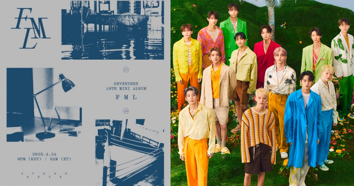 Seventeen to make a comeback in 9 months with 'FML' | DIPE.CO.KR