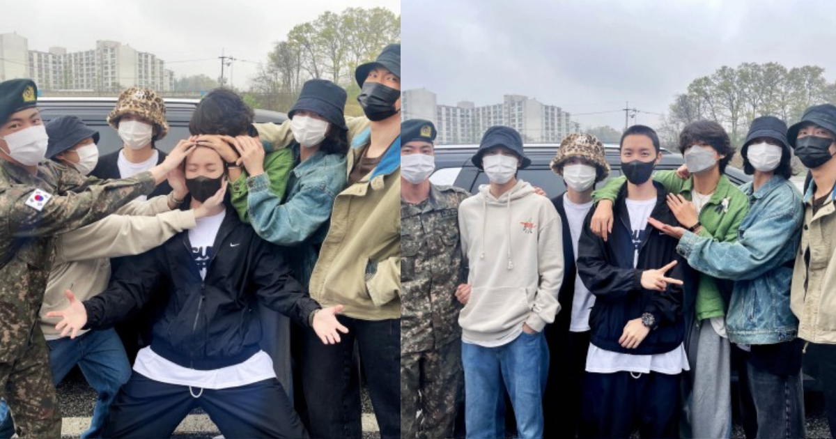 Full group BTS” J-Hope entry to the military camp | DIPE.CO.KR