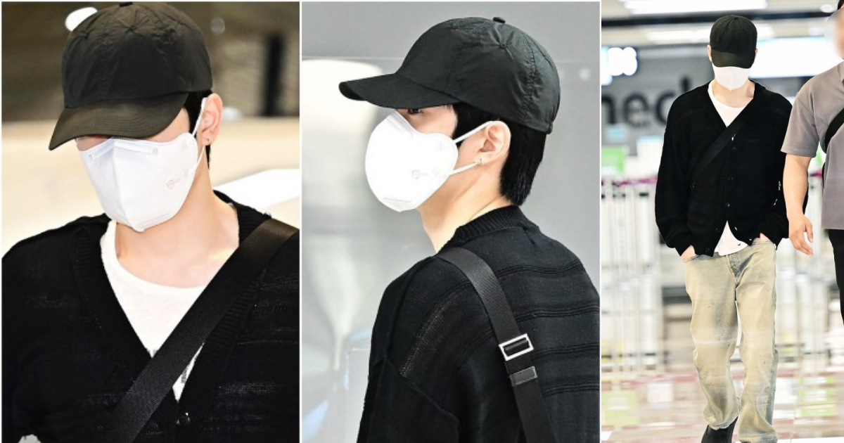 NCT 127 member Jaehyun captured at airport | DIPE.CO.KR