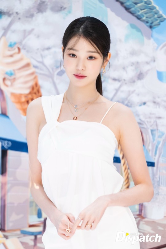 IVE's Wonyoung at the Fred Jewelry Pop-Up Photo Event.