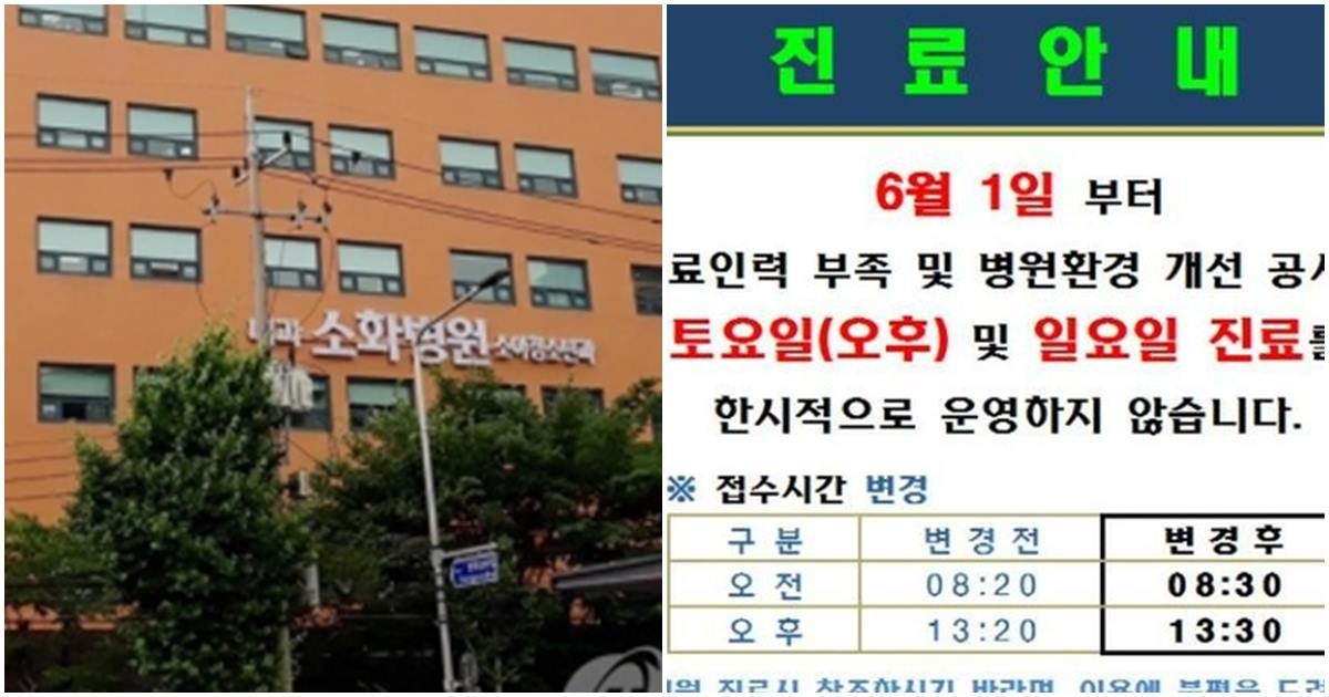 국내 첫 어린이전문 소화병원, 의사 부족에 휴일 진료 중단