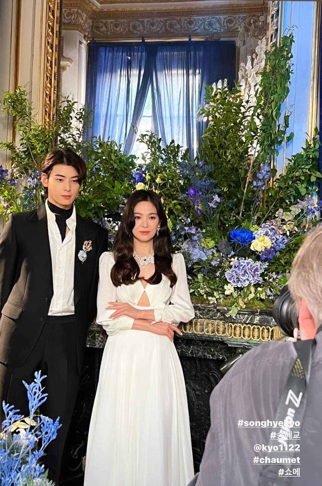 Insane visuals': Cha Eun-woo and Song Hye-kyo mesmerize fans at Chaumet  event - Entertainment