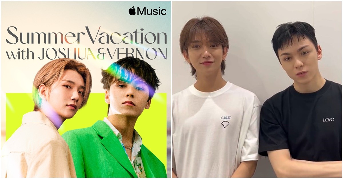 SEVENTEEN's Joshua & Vernon Hosts a Summer-Themed Radio Show on