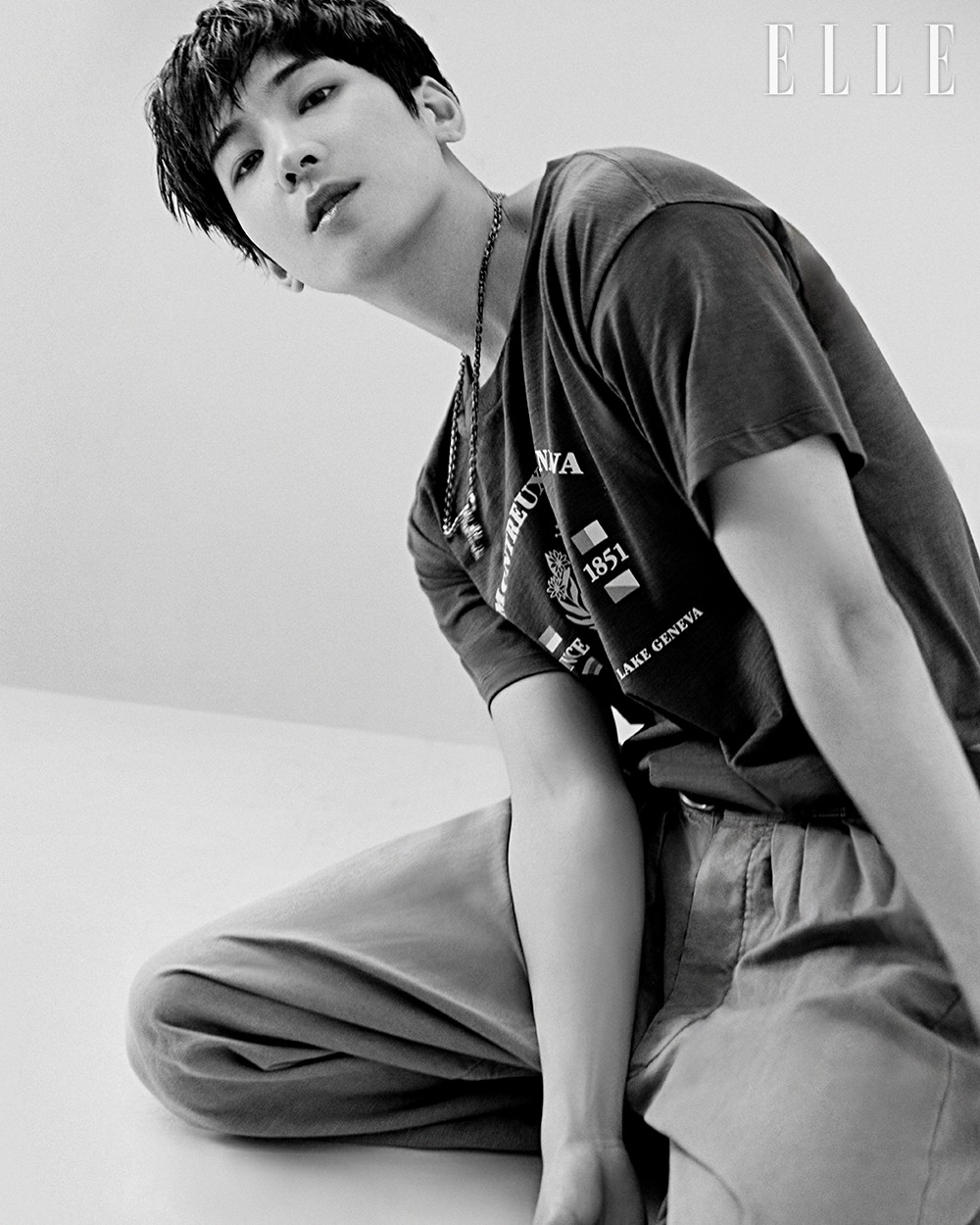 SEVENTEEN's Wonwoo is ELLE MAN's August 2023 Cover Star