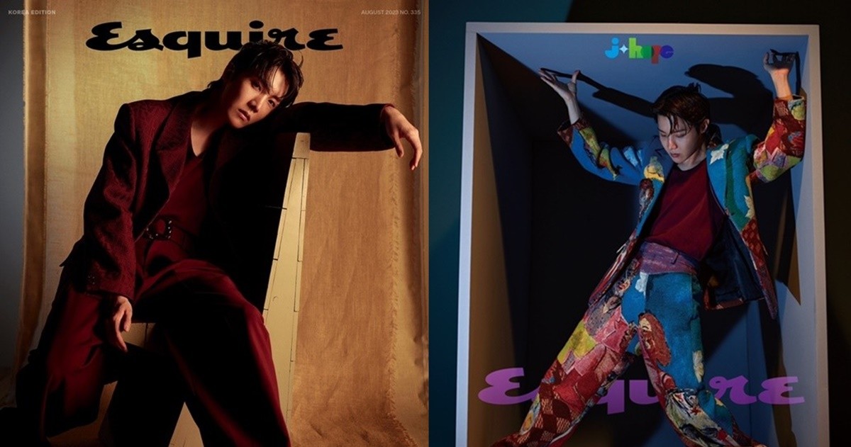 BTS J-HOPE cover ESQUIRE Korea Magazine 2023 August