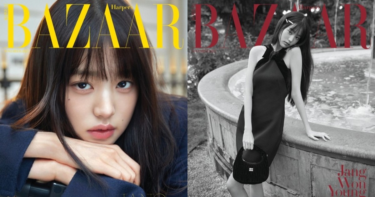 231020 Jang Wonyoung for Harper's Bazaar Korea November Issue