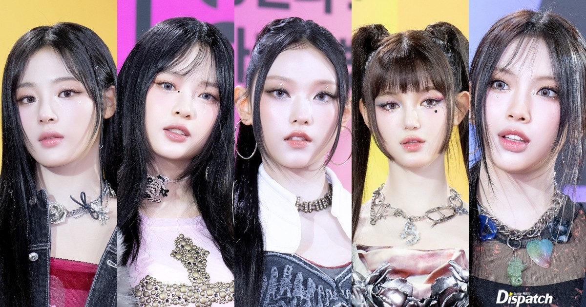 NewJeans Wave for Cameras at 2023 MMA | DIPE.CO.KR