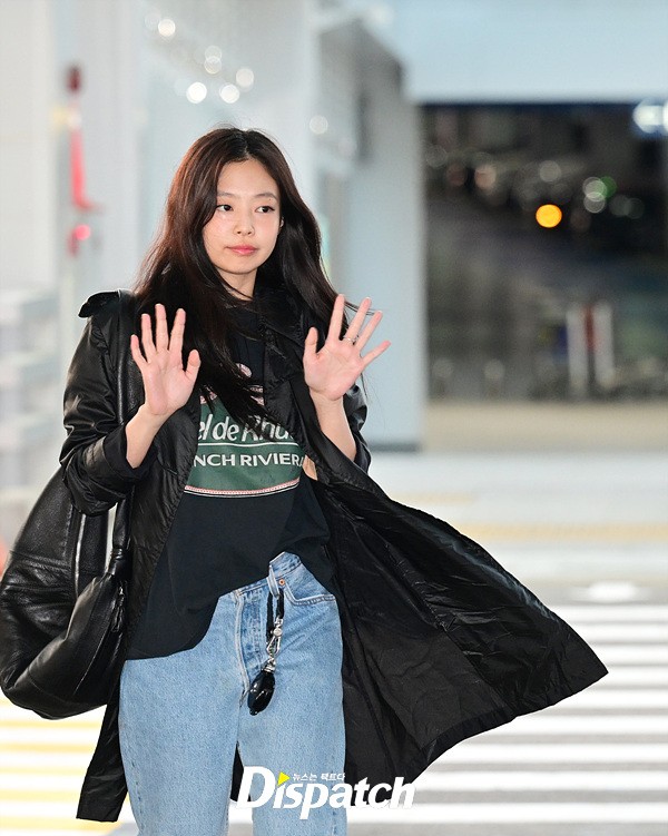 BLACKPINK Jennie Return Of The Airport Fashion Queen DIPE.CO.KR