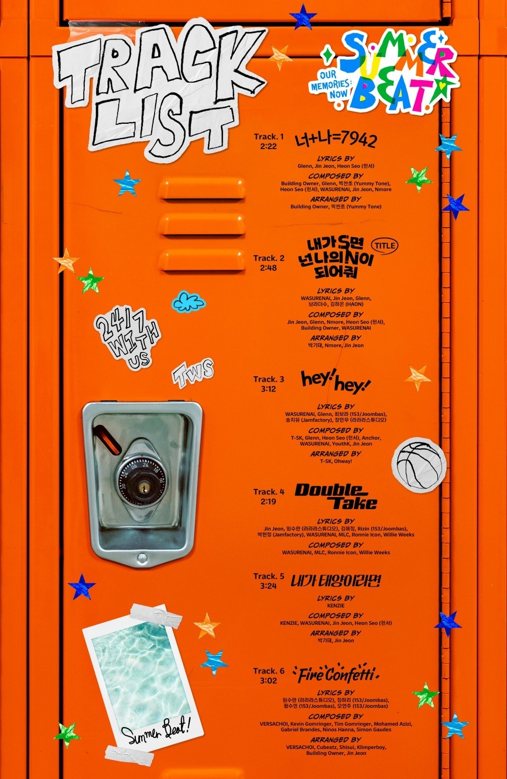 TWS, 'Summer Beat!' Tracklist… 