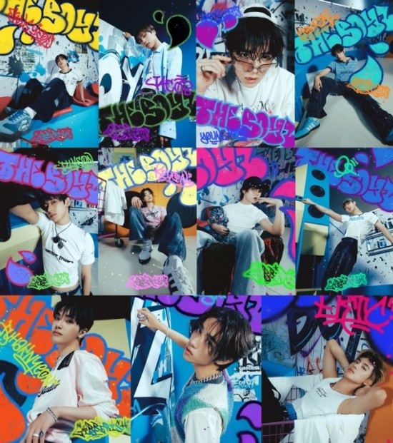 THE BOYZ releases funky, kitschy concept photos for Japanese 3rd