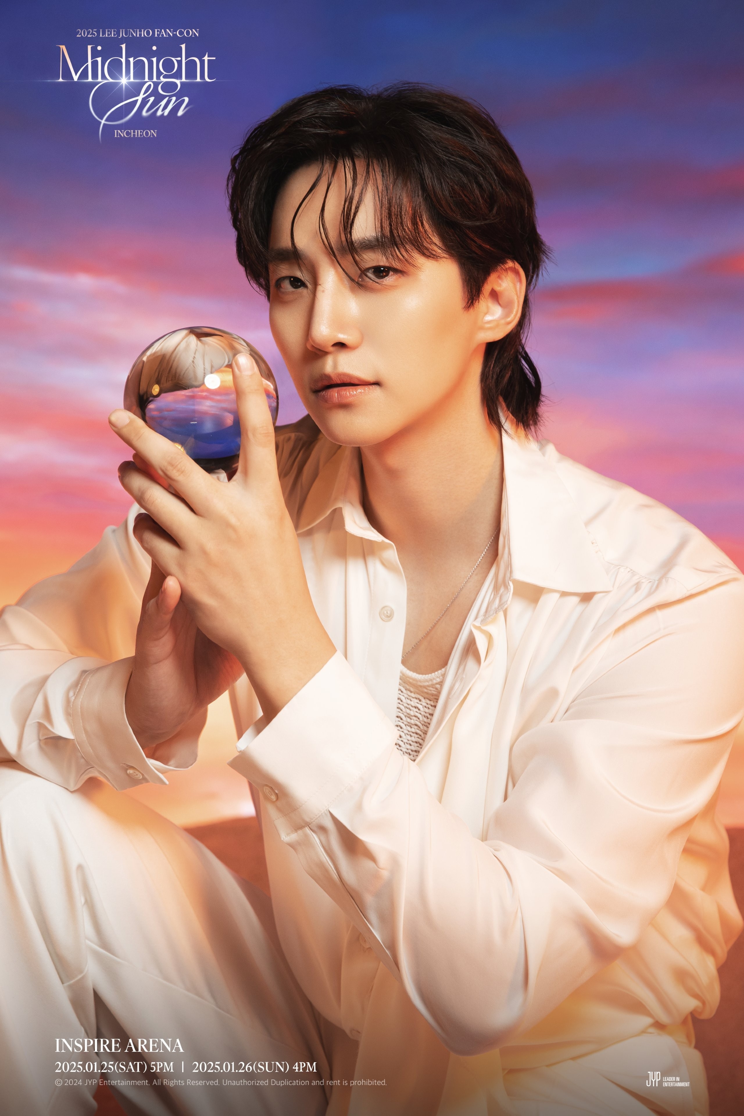 Lee Junho イジュノMidnight Sun ソウル　オンライン購入特典 2025 LEE JUNHO FAN-CON 〈Midnight Sun〉 in JAPAN Special Site