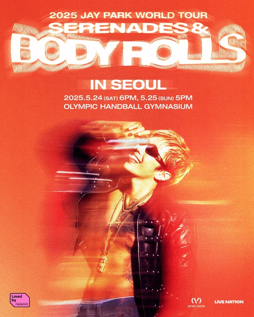 アイドル Jay Park Serenades & Body Rolls BALL CAP JAY PARK - [Serenades & Body Rolls] 2025 WORLD TOUR OFFICIAL