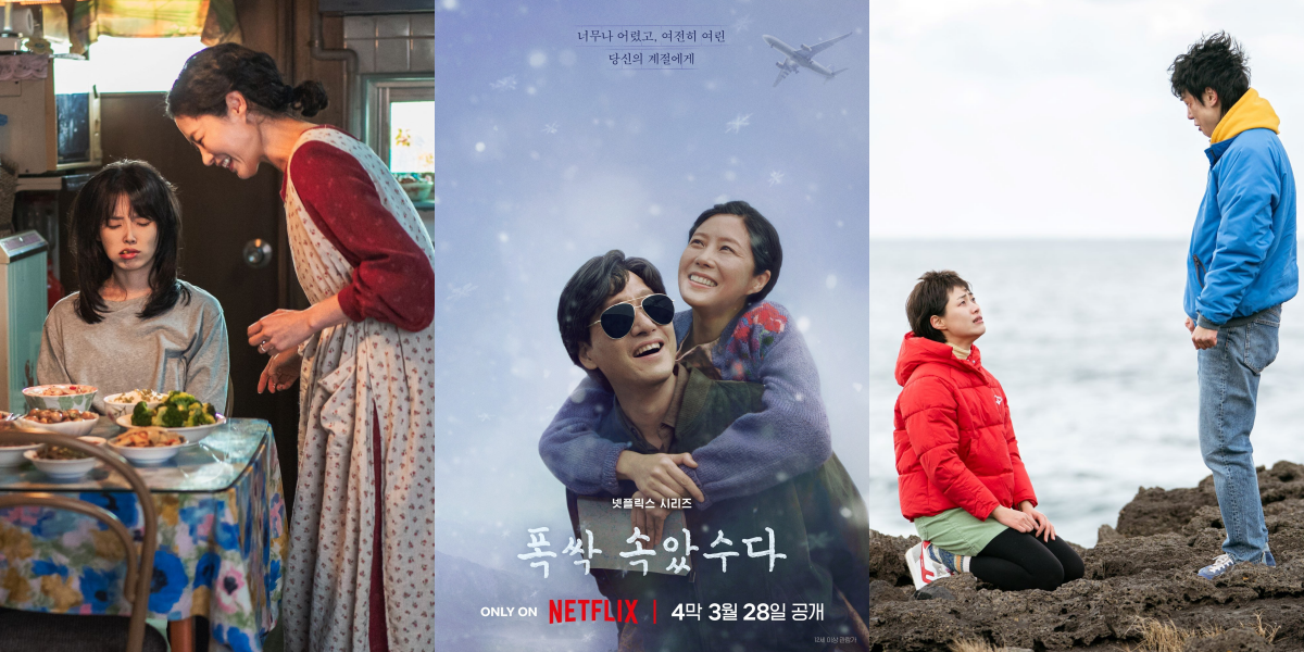 When Life Gives You Tangerines Drops Winter Poster: A Bittersweet