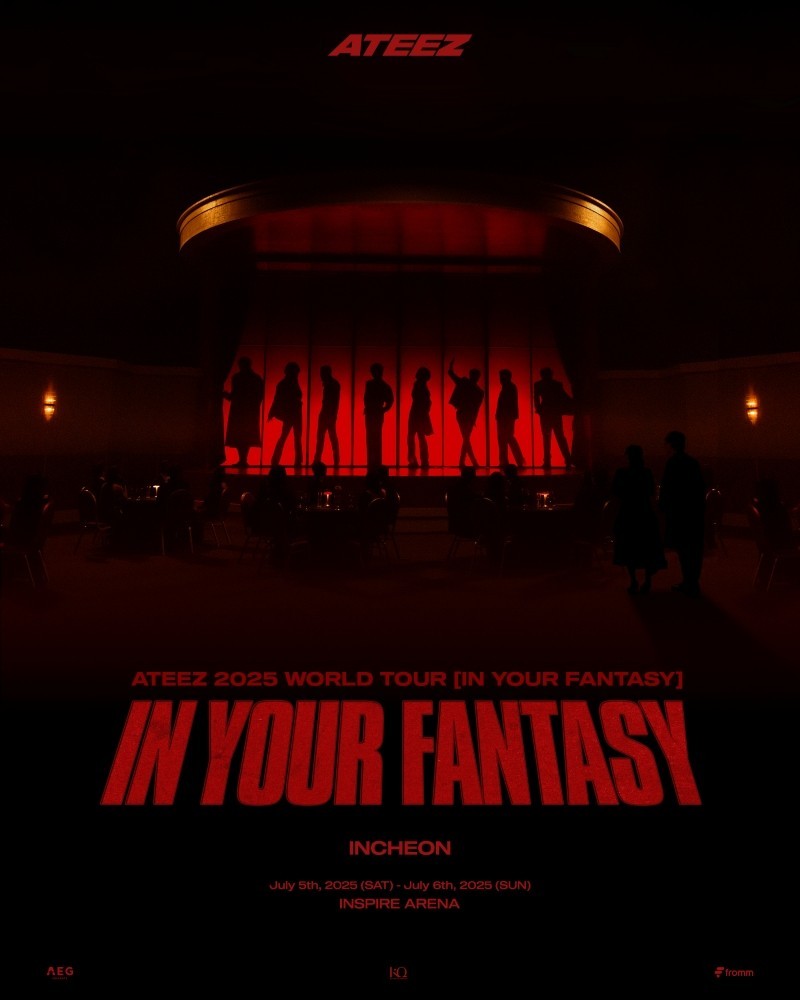 ATEEZ Announces 'IN YOUR FANTASY' World Tour, Kicking Off in
