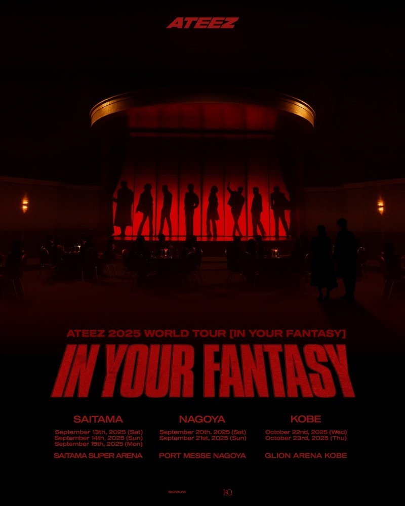 ATEEZ Announces 'IN YOUR FANTASY' World Tour, Kicking Off in