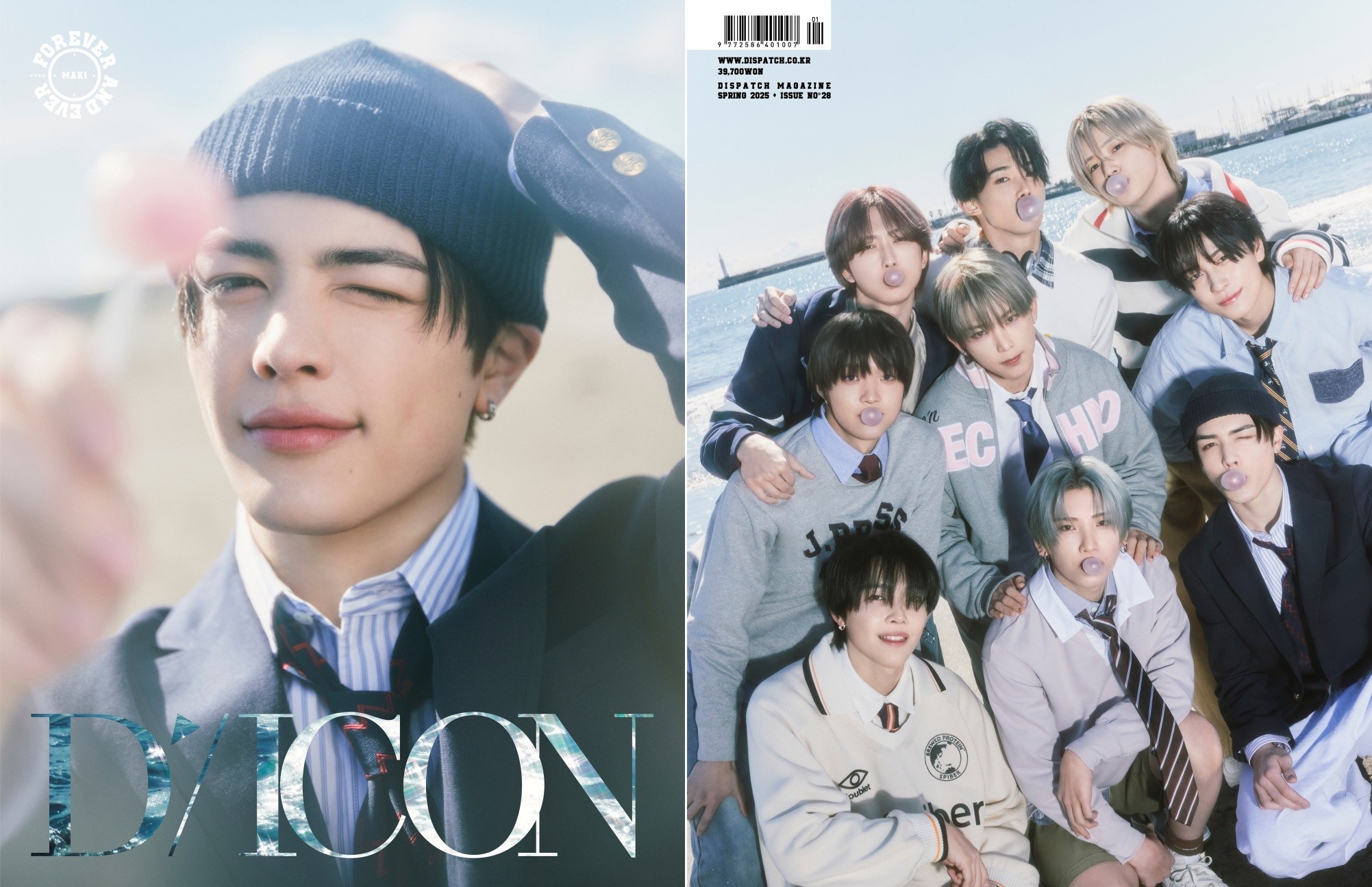 TEAM DICON D’PARTMENT 写真集 NICHOLAS DICON Vol.28] &TEAM Captures the Breeze of Youth by the Sea