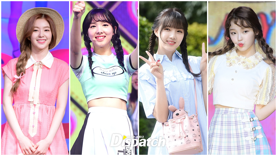 Do You Like Plait Hairstyle Girl Group Members Plait Hairstyle