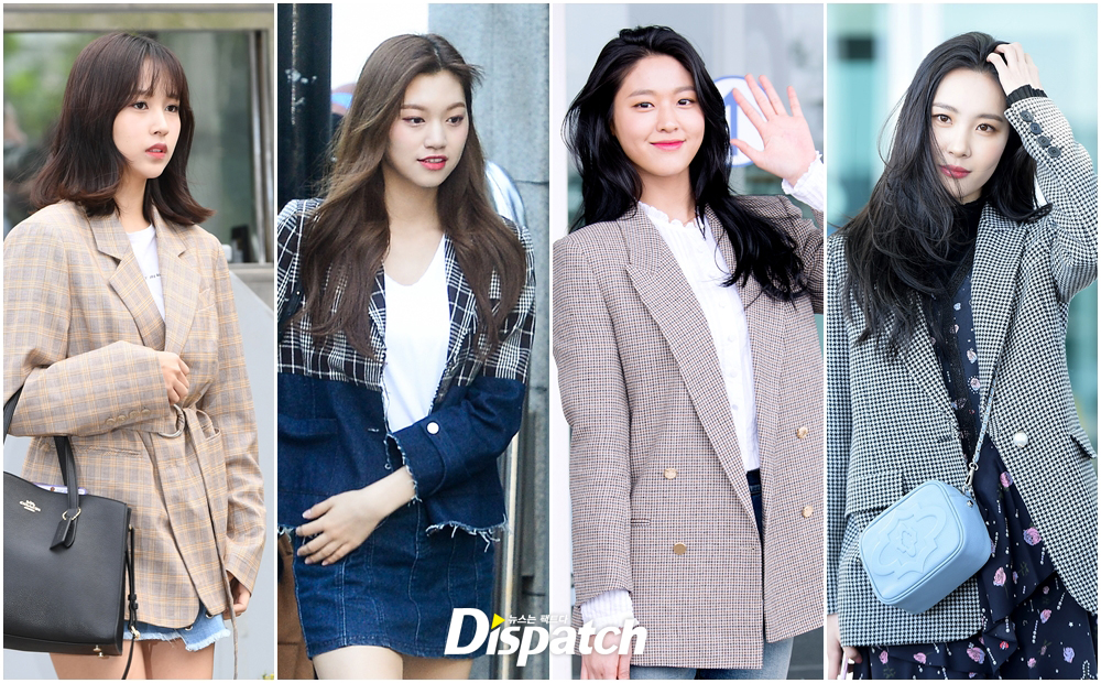 It is time to wear Check pattern!, Kpop Idols' Spring ...