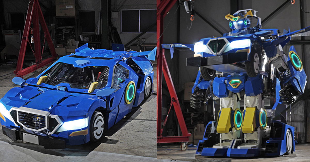 Машинки превращаются в роботов. Японский робот-трансформер. Робот который превращается в машину. Машина в стиле трансформеры. Синяя машина перевоплощающаяся в робота.