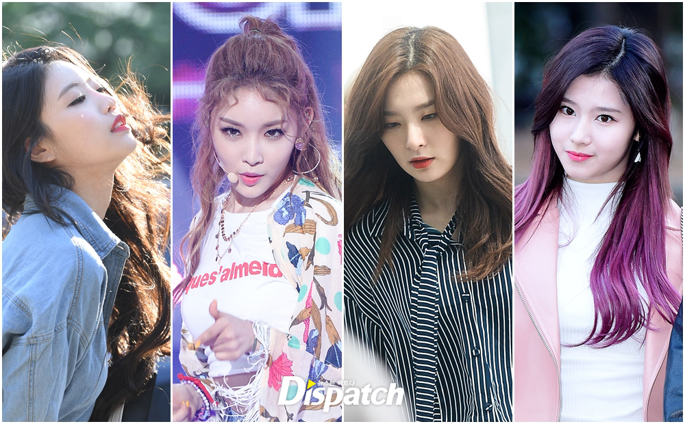 Kpop Idols Who Are Known As A Girl Crush Korea Dispatch