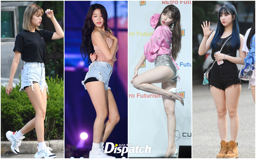 That Is Too Short Kpop Idols Who Like To Wear Micro Shorts Korea Dispatch