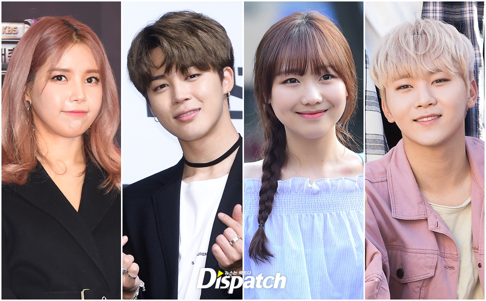 Like A Full Moon Kpop Idols Who Have A Round Facial Shape Korea Dispatch